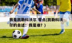 我是凯勒科沃尔 零点(凯勒科沃尔的自述：我是谁？)