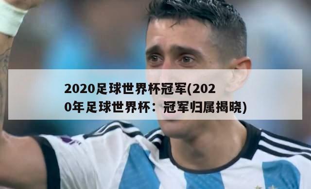 2020足球世界杯冠军(2020年足球世界杯：冠军归属揭晓)