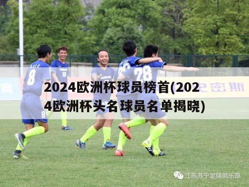 2024欧洲杯球员榜首(2024欧洲杯头名球员名单揭晓)