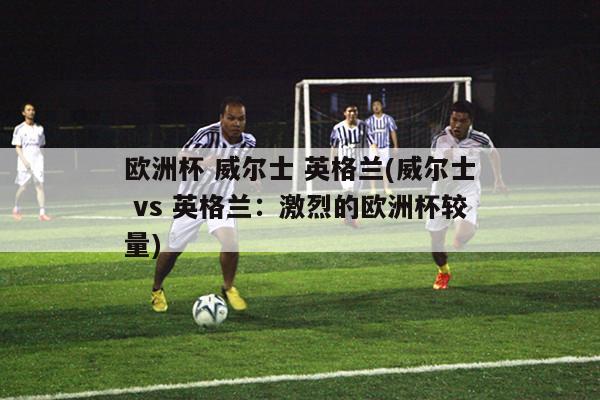 欧洲杯 威尔士 英格兰(威尔士 vs 英格兰：激烈的欧洲杯较量)