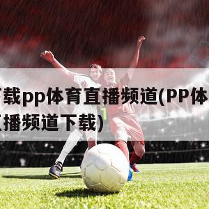 下载pp体育直播频道(PP体育直播频道下载)