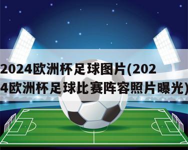 2024欧洲杯足球图片(2024欧洲杯足球比赛阵容照片曝光)